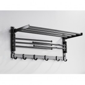 Factory Directly Stainless Steel Hardware Set With Hotel Bathroom Towel Racks Bathroom Towel Rack Set