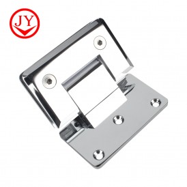 High Quality Brass, 135 Degree  Glass to Wall Shower Hinge