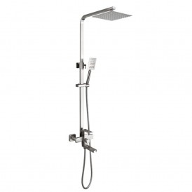 Factory Wholesale Modern Hot Sale Stainless Steel Body Shower Set Bathroom Multi-function Rainfall Shower Set